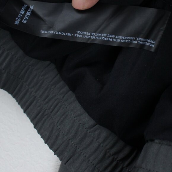 NWT Theory Front Zip Bomber Jacket, Thyme Green– Minimalist Lightweight Layer - Picture 14 of 14